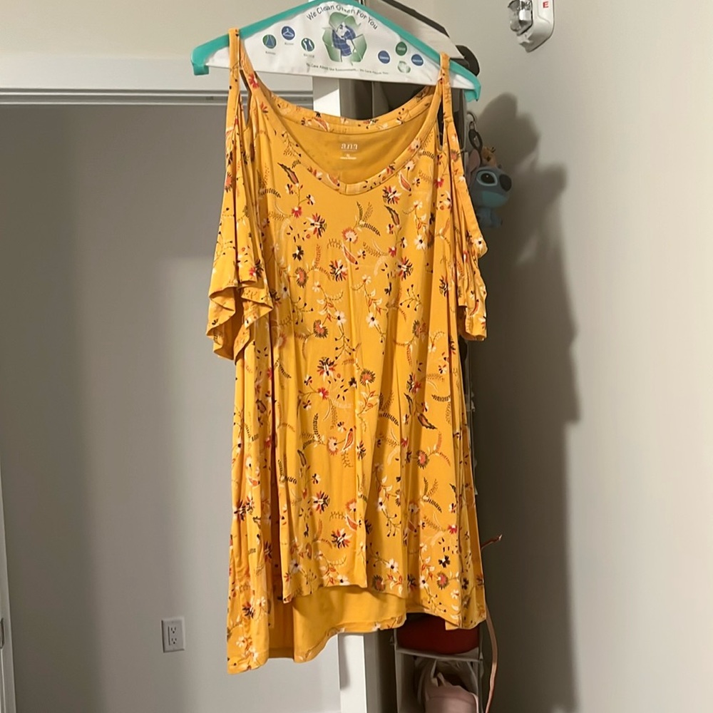 Yellow Short Sleeve Shirt